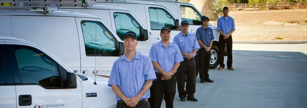 KIC Refrigeration crew ready for Mini Split Repair jobs across Cave Springs